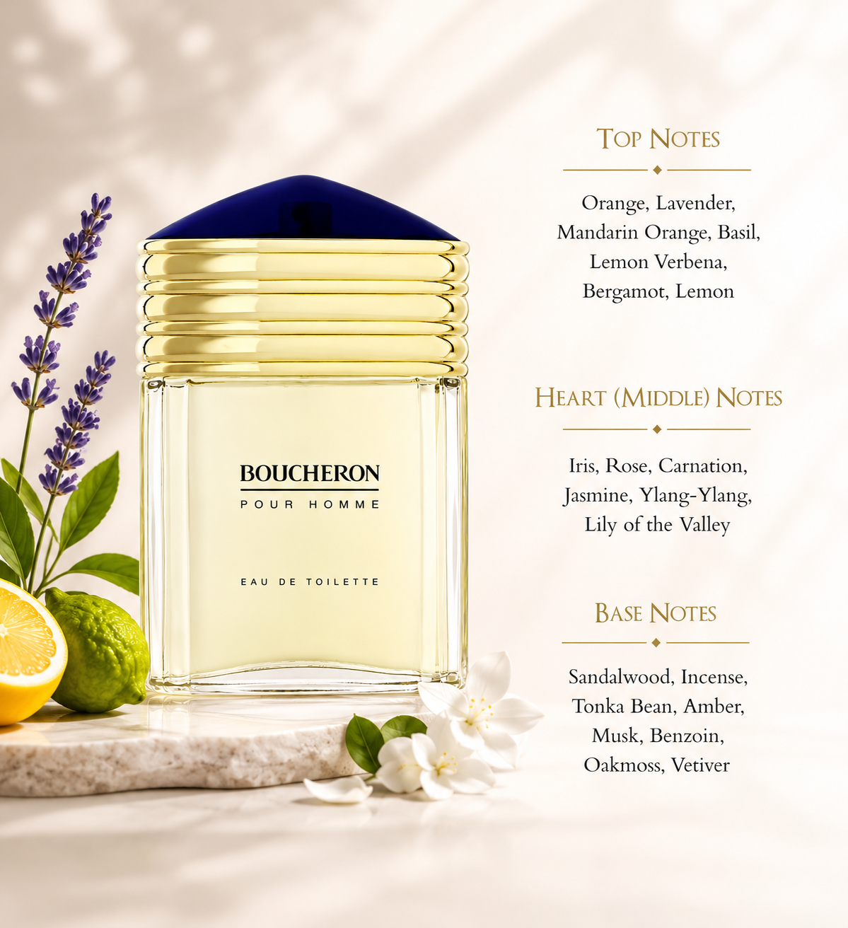 Boucheron Pour Homme 100ml EDT - Men