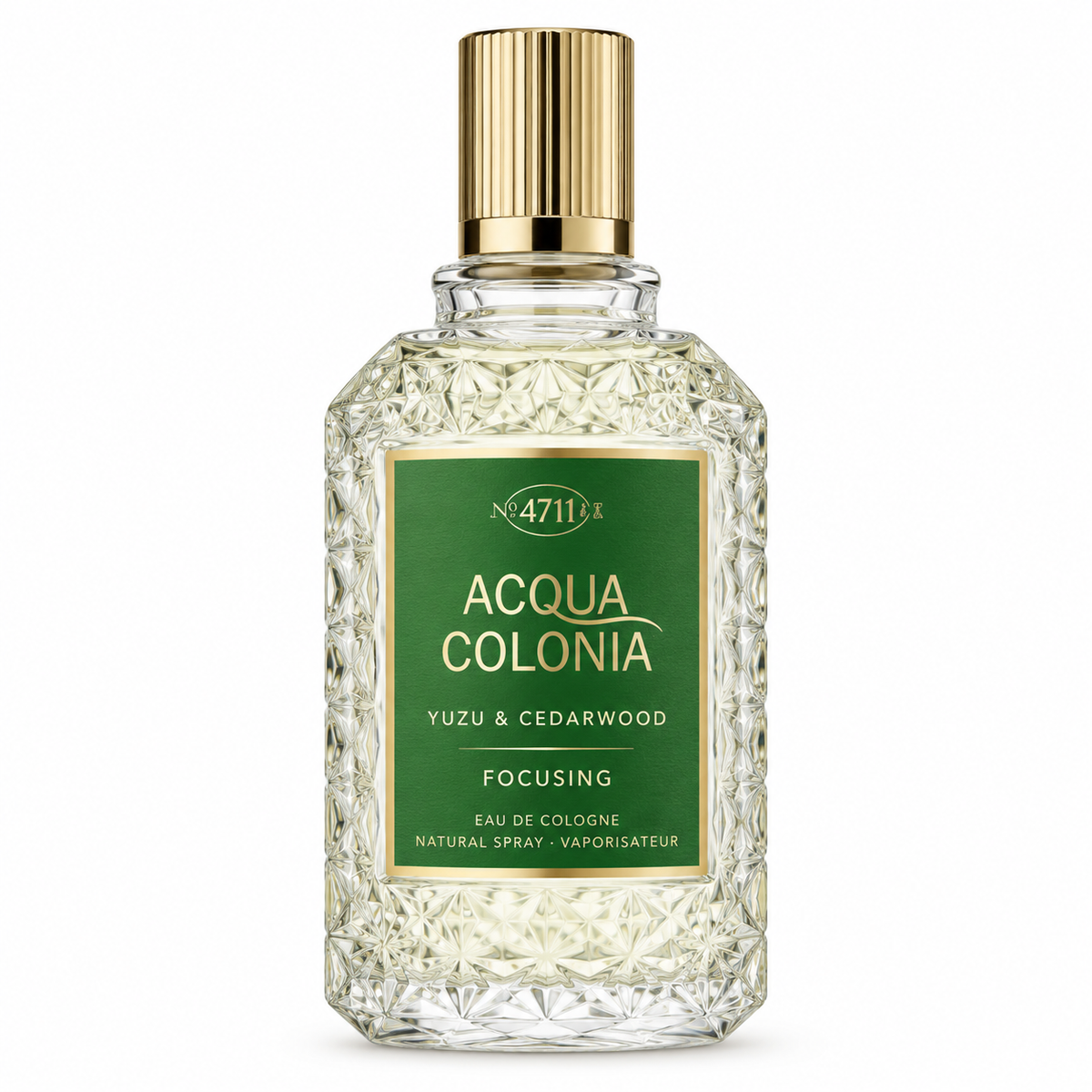 4711 Acqua Colonia Yuzu & Cedarwood 100ml Eau de Cologne bottle