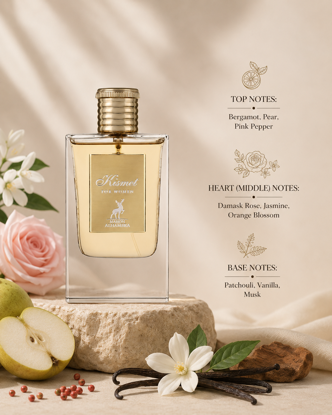Maison Alhambra Kismet 100ml EDP - Women
