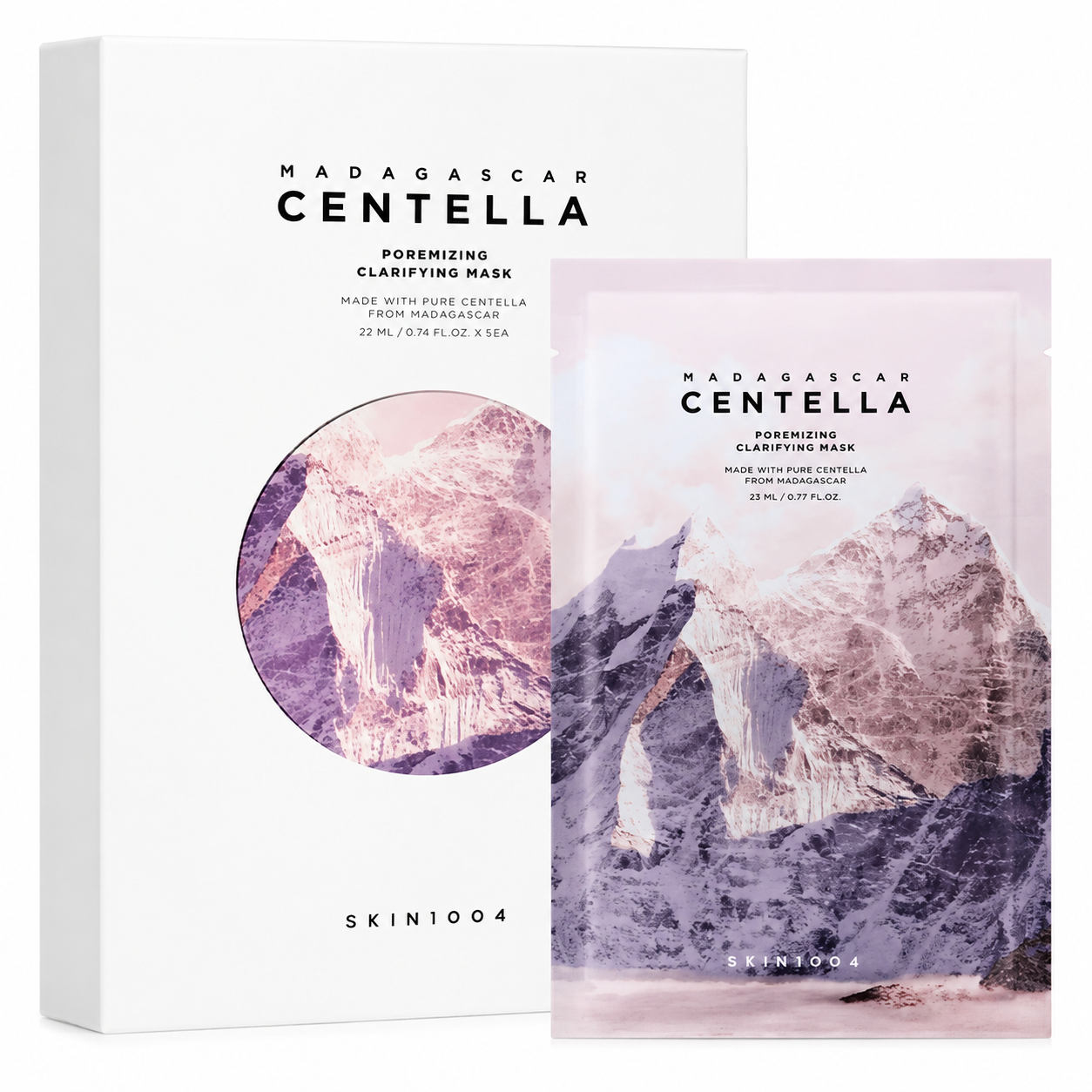 SKIN1004 Madagascar Centella Poremizing Clarifying Mask 23ml x5ea