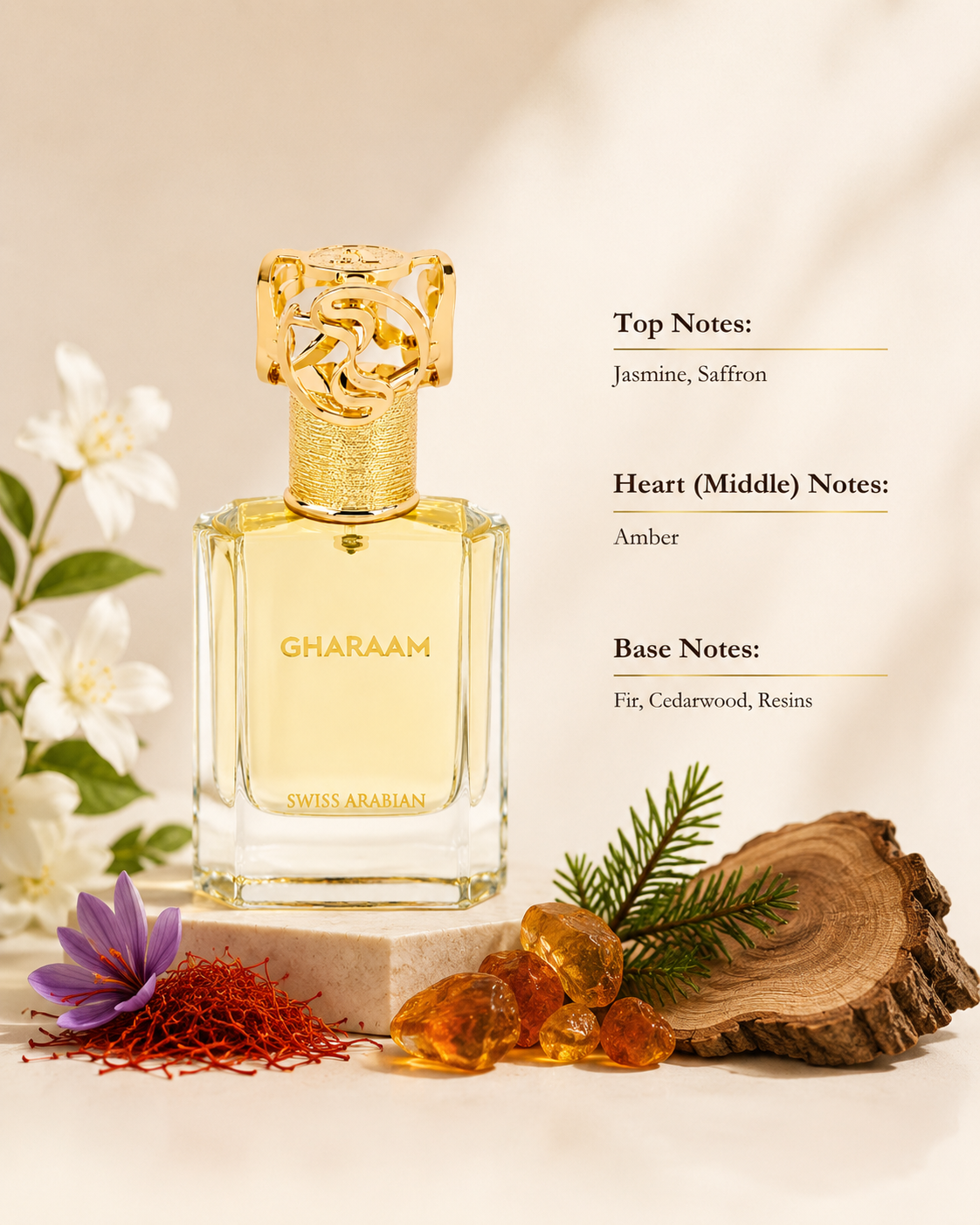 Swiss Arabian Gharaam 50ml EDP - Unisex