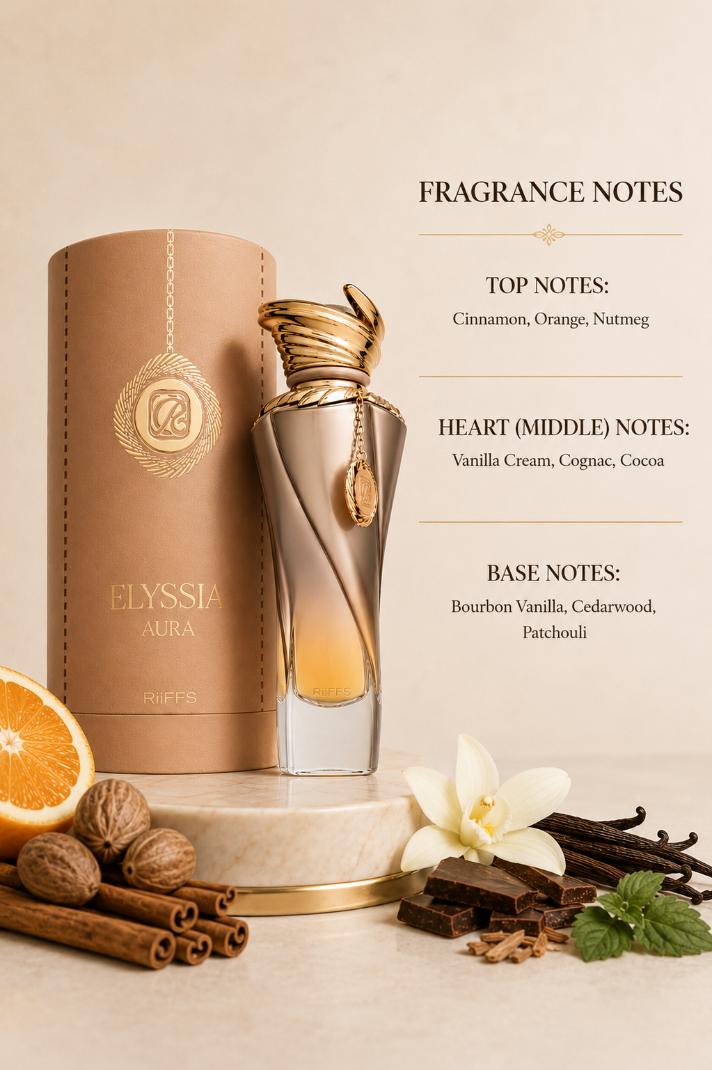Riiffs Elyssia Aura 100ml EDP - Unisex