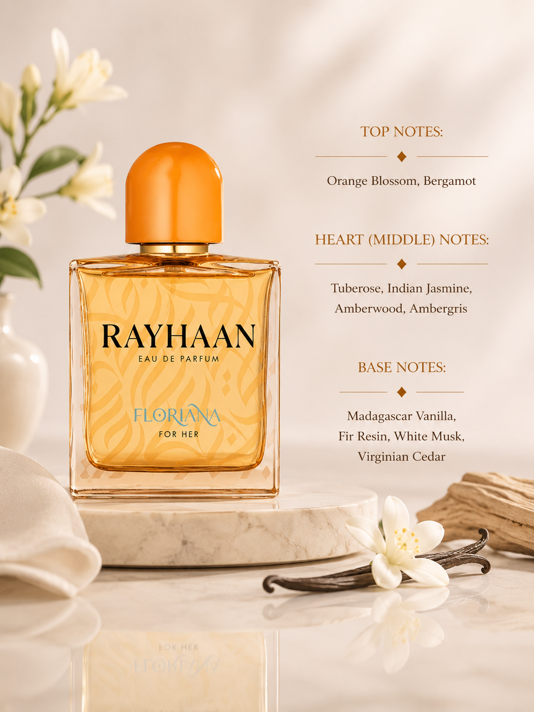Rayhaan Floriana 100ml EDP - Women