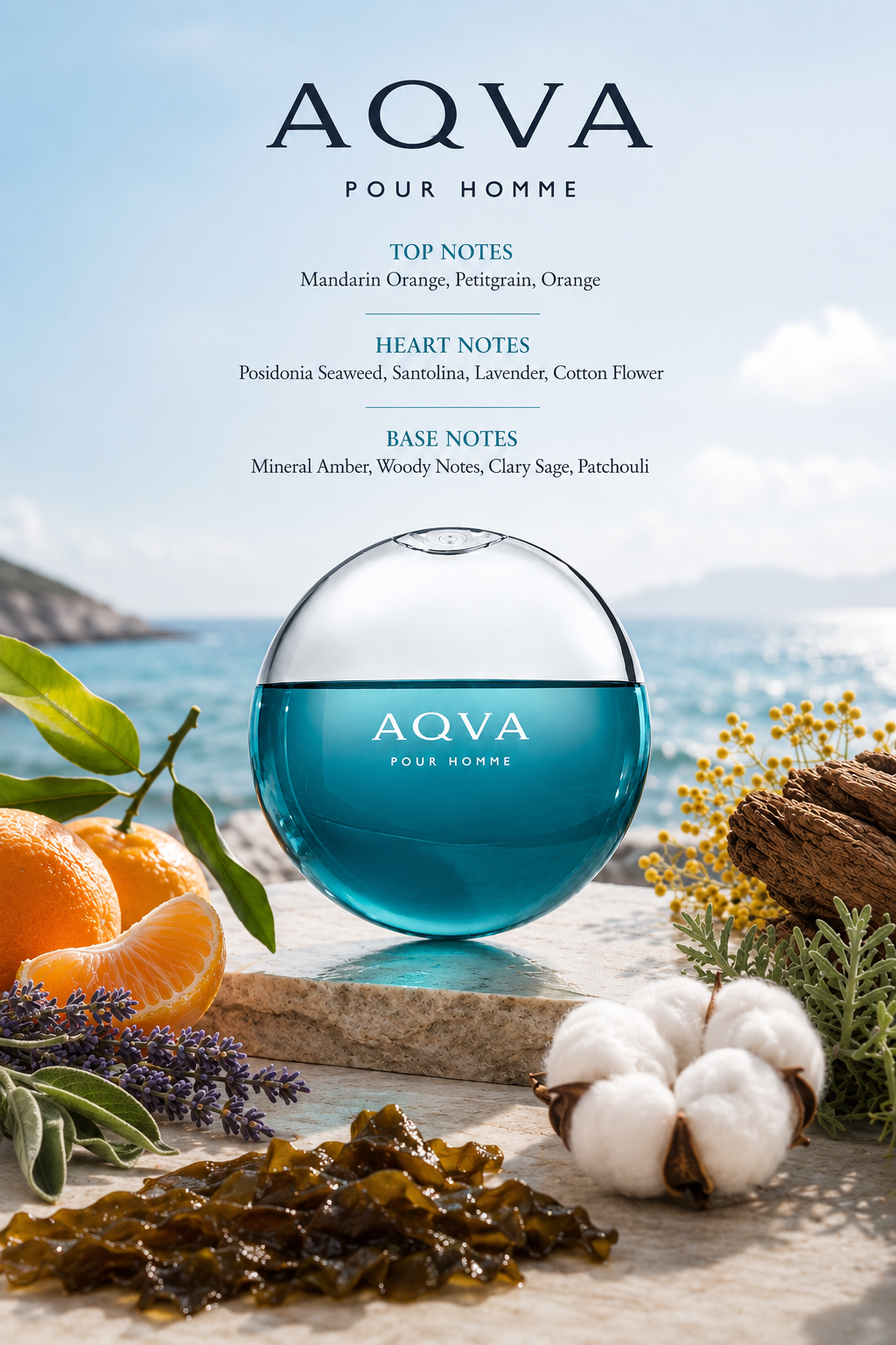 Bvlgari Aqva Men 100ml EDT - Men