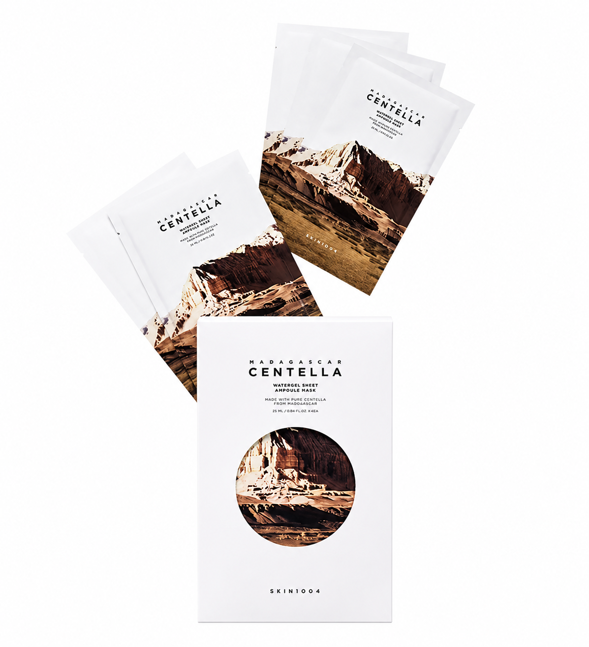 SKIN1004 Madagascar Centella Watergel Sheet Ampoule Mask 25ml x5ea